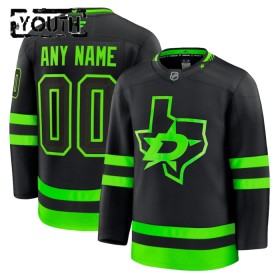 Maillot de Hockey Dallas Stars Personnaliser Fanatics Premium 2024-25 Noir Troisième - Enfant